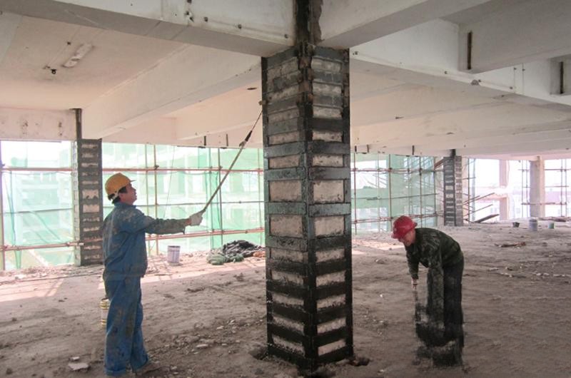 南浔型钢外包钢加固施工的质量怎么做检测？